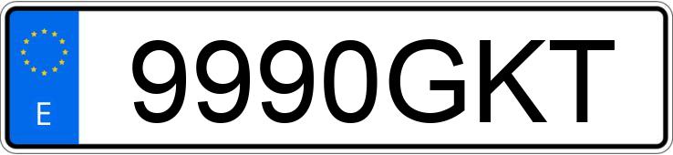 Numer rejestracyjny 9990GKT posiada FORD FIESTA Numer rejestracyjny 9990GKT posiada FORD FIESTA