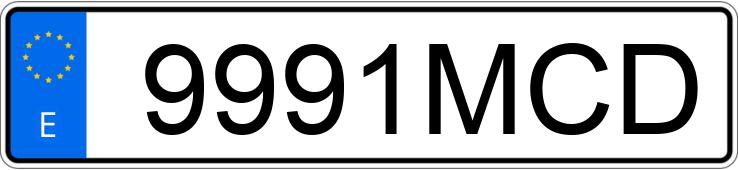 Numer rejestracyjny 9991MCD posiada DACIA DUSTER