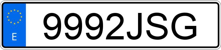 Registreringsnummer9992JSG har AUDI Q5 Registreringsnummer9992JSG har AUDI Q5