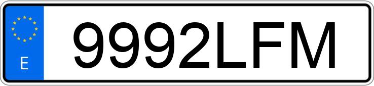 Numer rejestracyjny 9992LFM posiada PEUGEOT 2008 Numer rejestracyjny 9992LFM posiada PEUGEOT 2008