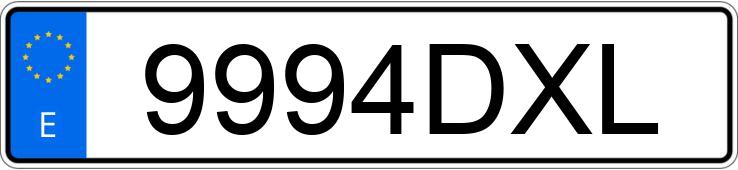 Numer rejestracyjny 9994DXL posiada TOYOTA COROLLA Numer rejestracyjny 9994DXL posiada TOYOTA COROLLA