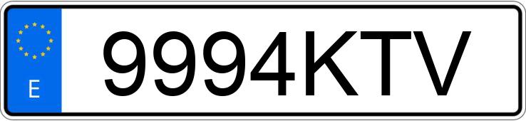 Numer rejestracyjny 9994KTV posiada CITROEN C1