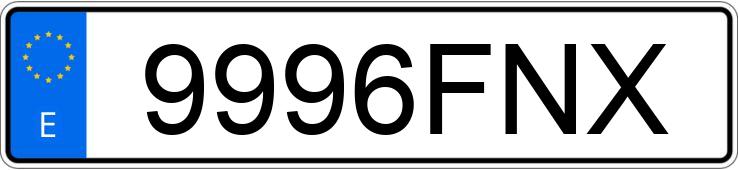 Numer rejestracyjny 9996FNX posiada FORD FOCUS Numer rejestracyjny 9996FNX posiada FORD FOCUS