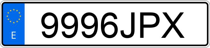 Numer rejestracyjny 9996JPX posiada DS DS4 CROSSBACK 1.2 PURETECH S&S STYLE