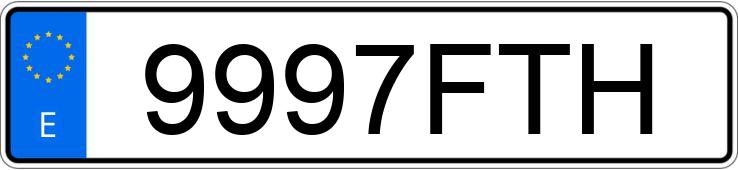 Registreringsnummeret 9997FTH har VOLKSWAGEN POLO