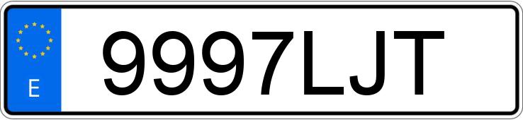 Numer rejestracyjny 9997LJT posiada KIA XCEED