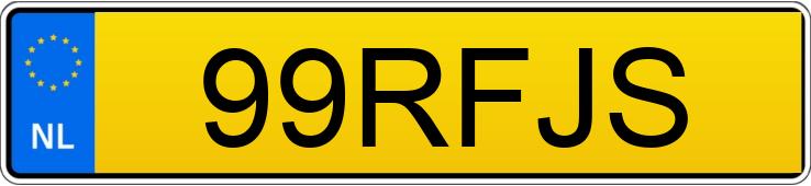 Numer rejestracyjny 99RFJS posiada FORD TRANSIT 100 AUTOCAR