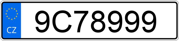 Numer rejestracyjny 9C78999 posiada Lieger JS 50