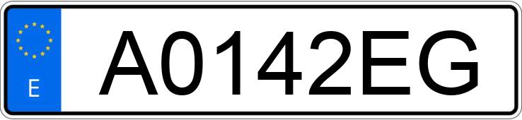 Numer rejestracyjny A0142EG posiada CITROEN BERLINGO Numer rejestracyjny A0142EG posiada CITROEN BERLINGO