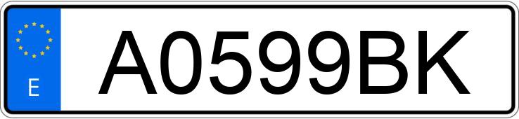 Numer rejestracyjny A0599BK posiada MERCEDES 300 (114)