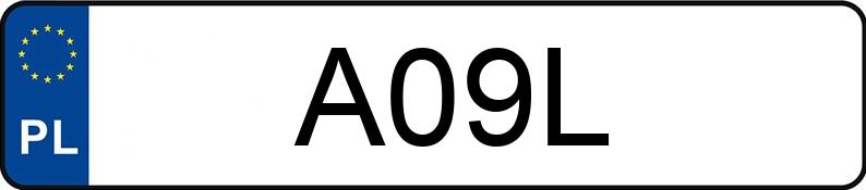 Numer rejestracyjny A09L posiada CHEVROLET CORVETTE Numer rejestracyjny A09L posiada CHEVROLET CORVETTE