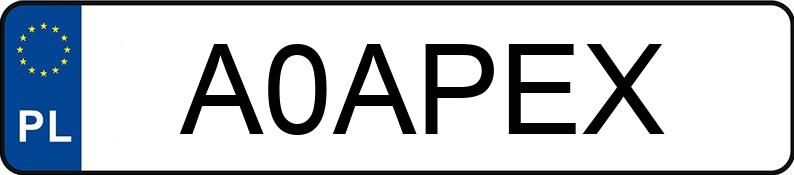 Numer rejestracyjny A0APEX posiada BENTLEY Bentayga 4.0 MR`22 E6 Bentayga 4.0 MR`22 E6