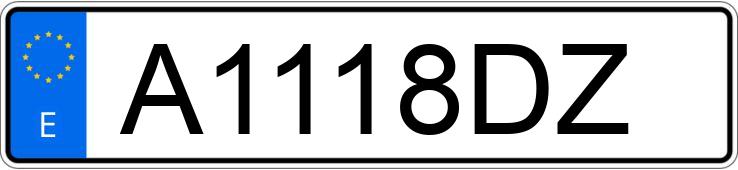 Numer rejestracyjny A1118DZ posiada KIA SHUMA Numer rejestracyjny A1118DZ posiada KIA SHUMA