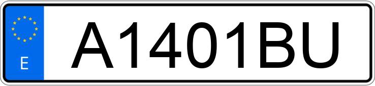 Numer rejestracyjny A1401BU posiada CITROEN C-15