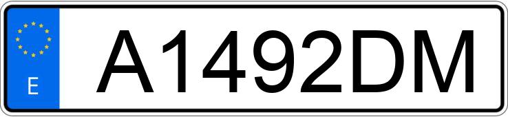 Numer rejestracyjny A1492DM posiada SEAT TOLEDO