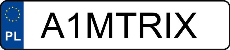 Numer rejestracyjny A1MTRIX posiada AUDI A6 Avant Quattro 3.0 TDi MR`15 E6 4G competition Tiptronic