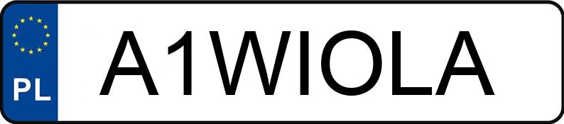 Numer rejestracyjny A1WIOLA posiada MERCEDES-BENZ S 450 D 4MATIC