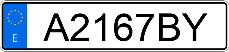 Numer rejestracyjny A2167BY posiada SUZUKI SWIFT Numer rejestracyjny A2167BY posiada SUZUKI SWIFT