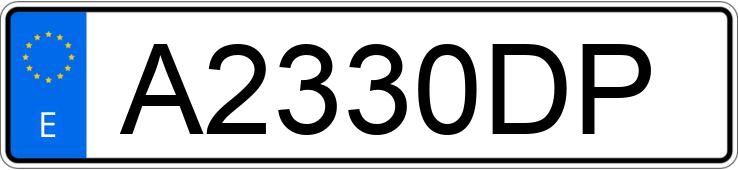 Numer rejestracyjny A2330DP posiada BMW SERIE 3 Numer rejestracyjny A2330DP posiada BMW SERIE 3