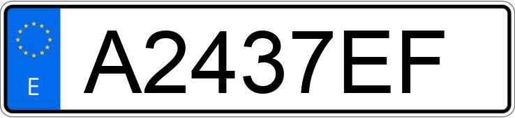 Numer rejestracyjny A2437EF posiada MITSUBISHI PAJERO PININ