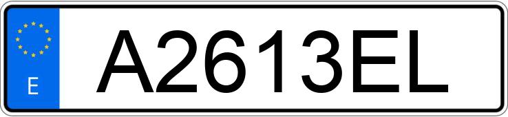 Numer rejestracyjny A2613EL posiada RENAULT MEGANE Numer rejestracyjny A2613EL posiada RENAULT MEGANE