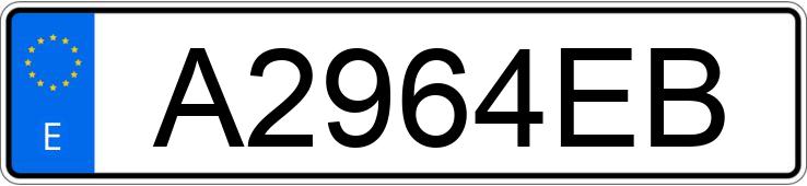 Numer rejestracyjny A2964EB posiada FORD EXPLORER
