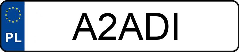 Numer rejestracyjny A2ADI posiada AUDI A3 35 TFSI MR`20 E6d 8Y S line