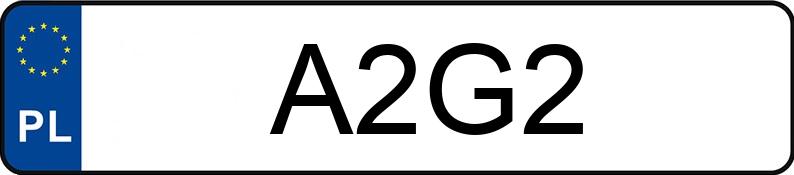 Numer rejestracyjny A2G2 posiada BMW M 3 Coupe 3.2 Kat. MR`02 E3 E46 M 3 Coupe 3.2 Kat. MR`02 E3 E46