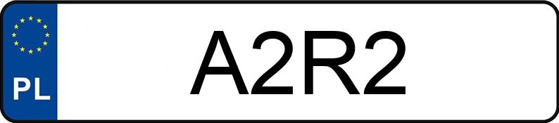 Numer rejestracyjny A2R2 posiada LINCOLN CONTINENTAL