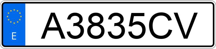 Numer rejestracyjny A3835CV posiada ASIA MOTORS ROCSTA