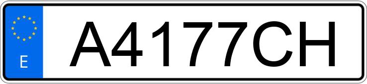Numer rejestracyjny A4177CH posiada MITSUBISHI RB Numer rejestracyjny A4177CH posiada MITSUBISHI RB