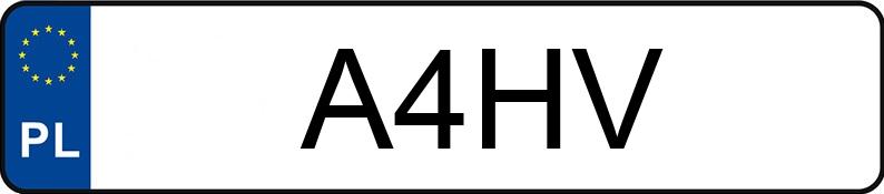 Numer rejestracyjny A4HV posiada CHEVROLET CAMARO Numer rejestracyjny A4HV posiada CHEVROLET CAMARO