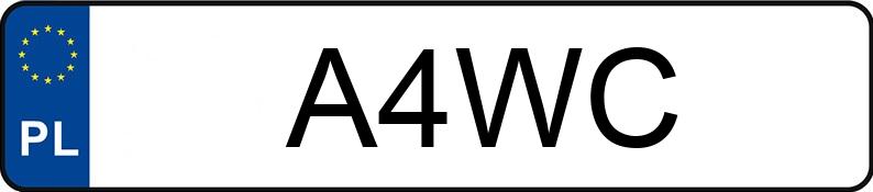 Numer rejestracyjny A4WC posiada MINI [BMW] Mini Clubman 2.0 MR`15 E6 Cooper S