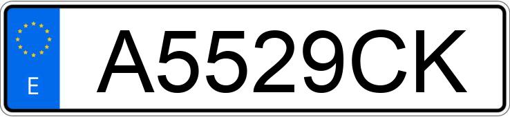 Numer rejestracyjny A5529CK posiada AUDI 100 Numer rejestracyjny A5529CK posiada AUDI 100