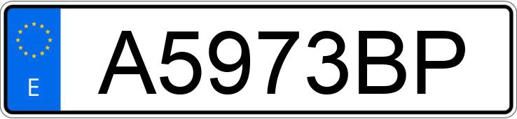 Numer rejestracyjny A5973BP posiada MERCEDES 190 (201)