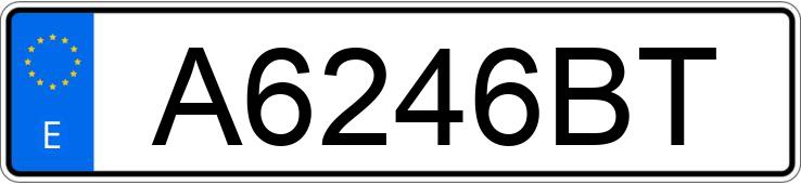 Numer rejestracyjny A6246BT posiada FORD ESCORT Numer rejestracyjny A6246BT posiada FORD ESCORT