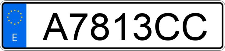 Numer rejestracyjny A7813CC posiada CITROEN AX SIGNO Numer rejestracyjny A7813CC posiada CITROEN AX SIGNO