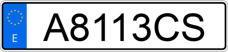 Numer rejestracyjny A8113CS posiada RENAULT CLIO