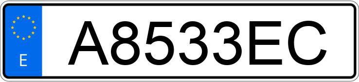 Numer rejestracyjny A8533EC posiada MITSUBISHI PAJERO Numer rejestracyjny A8533EC posiada MITSUBISHI PAJERO