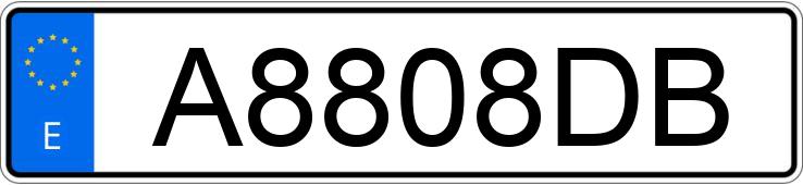Numer rejestracyjny A8808DB posiada MITSUBISHI MONTERO Numer rejestracyjny A8808DB posiada MITSUBISHI MONTERO