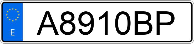 Numer rejestracyjny A8910BP posiada VOLKSWAGEN GOLF Numer rejestracyjny A8910BP posiada VOLKSWAGEN GOLF