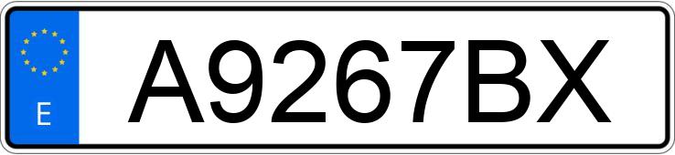 Numer rejestracyjny A9267BX posiada AUDI 100 Numer rejestracyjny A9267BX posiada AUDI 100