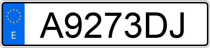 Numer rejestracyjny A9273DJ posiada JEEP GRAND CHEROKEE