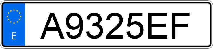 Numer rejestracyjny A9325EF posiada BMW R 1100 Numer rejestracyjny A9325EF posiada BMW R 1100