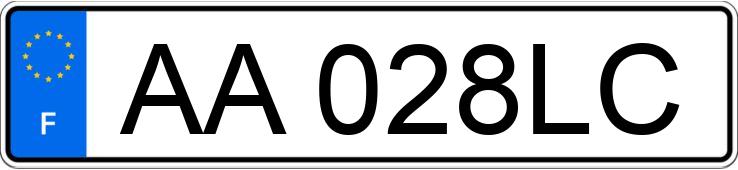 Numer rejestracyjny AA028LC posiada VOLKSWAGEN GOLF VI