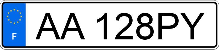 Numer rejestracyjny AA128PY posiada PEUGEOT 308