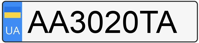 Numer rejestracyjny AA3020TA posiada Ford Numer rejestracyjny AA3020TA posiada Ford