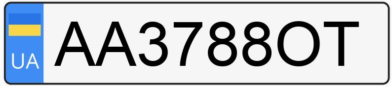 Numer rejestracyjny AA3788OT posiada Audi RS6