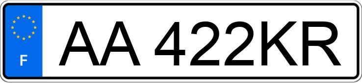 Numer rejestracyjny AA422KR posiada VOLKSWAGEN FOX