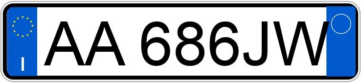 Numer rejestracyjny AA686JW posiada HONDA Civic 3a-4a-5a ser. Numer rejestracyjny AA686JW posiada HONDA Civic 3a-4a-5a ser.